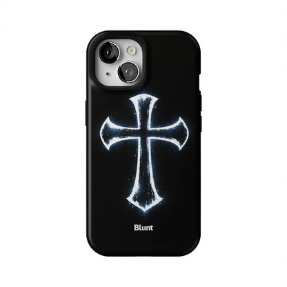 Frosted-Faith-iphone-case-iPhone 15-1