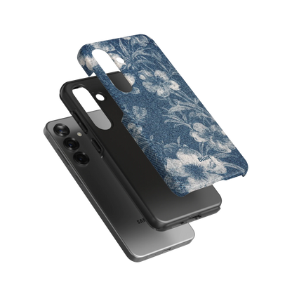 Denim Bloom Samsung Case
