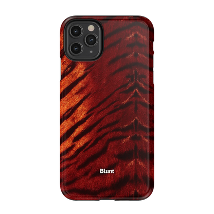 Amber Flame iPhone Case