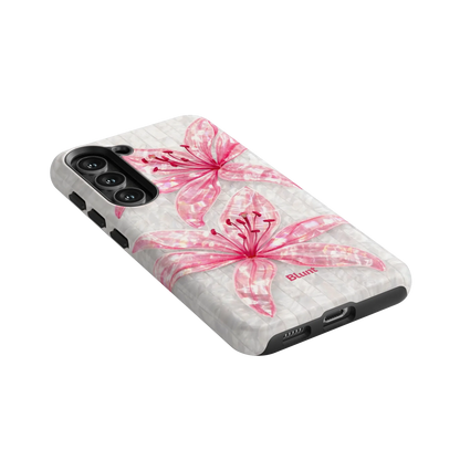 Pink-Floral-Luster-samsung-case-S23-2