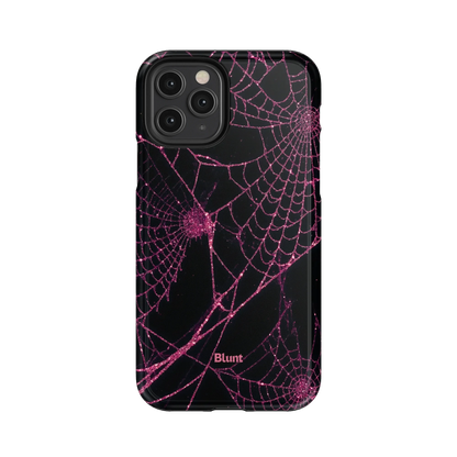 Pink Web iPhone Case