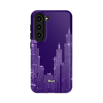 Purple-NYC--SKYELINE-samsung-case-Galaxy S23-1