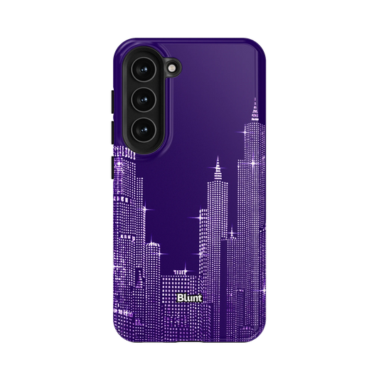 Purple-NYC--SKYELINE-samsung-case-Galaxy S23-1