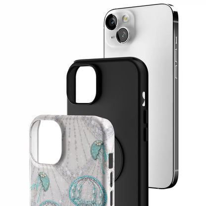 Silver-Jelly-iphone-case-iPhone 14 Plus-3