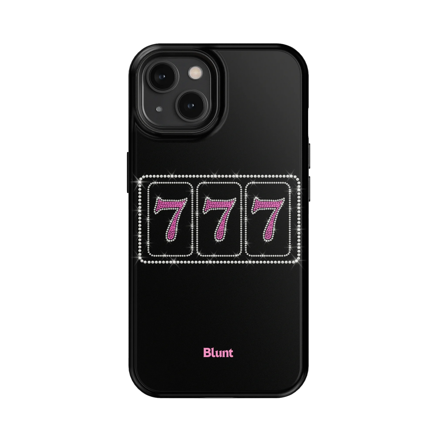 Pink Lucky 777 iPhone Case