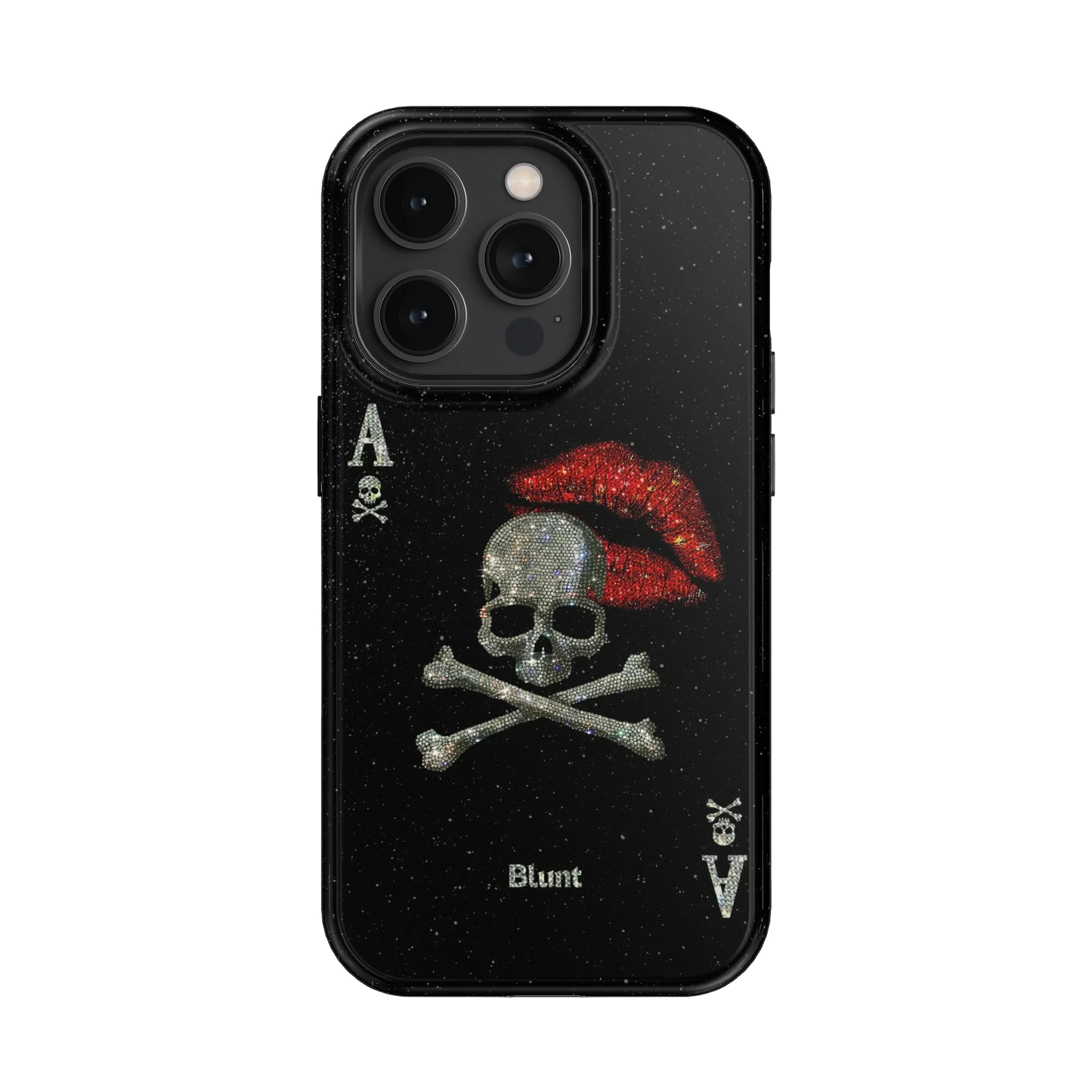 Skull Kiss iPhone Case