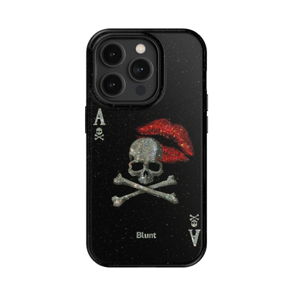 Skull Kiss iPhone Case