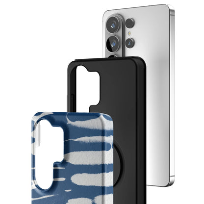 Navy-Noir-Abstract-samsung-case-Galaxy S26 Ultra-3