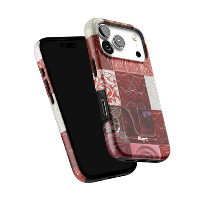 Checkered-Rouge-iphone-case-iPhone 17 Pro-5