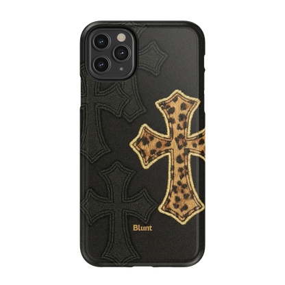 Cheetah Cross iPhone Case