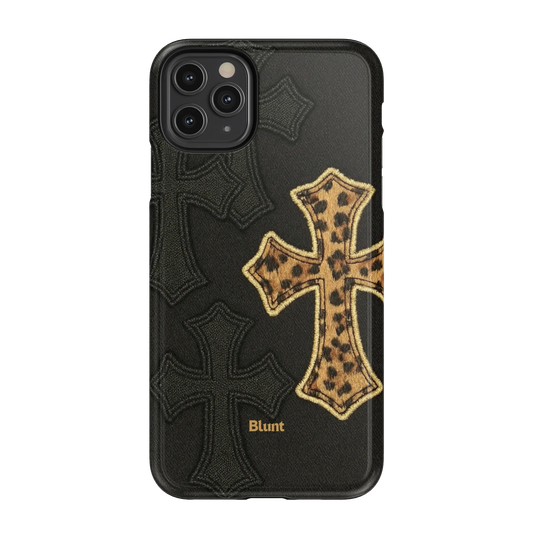 Cheetah Cross iPhone Case
