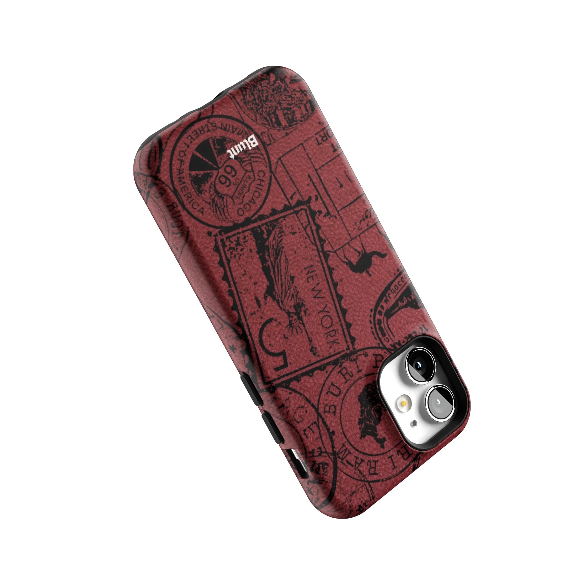 Crimson-Post-iphone-case-iPhone 12 Mini-4