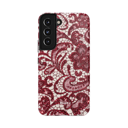 Crimson Lace Samsung Case