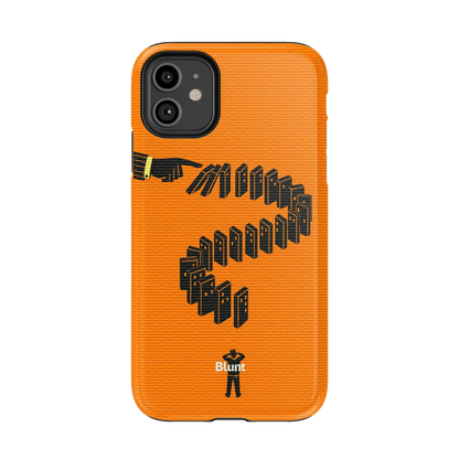 Domino Run iPhone Case