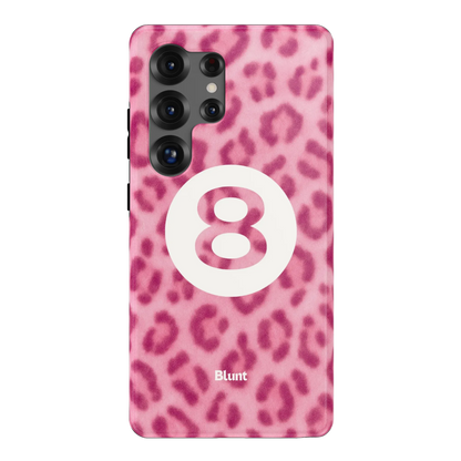 Pink Cheetah Magic 8 Samsung Case