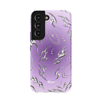 Purple Cyber Samsung Case