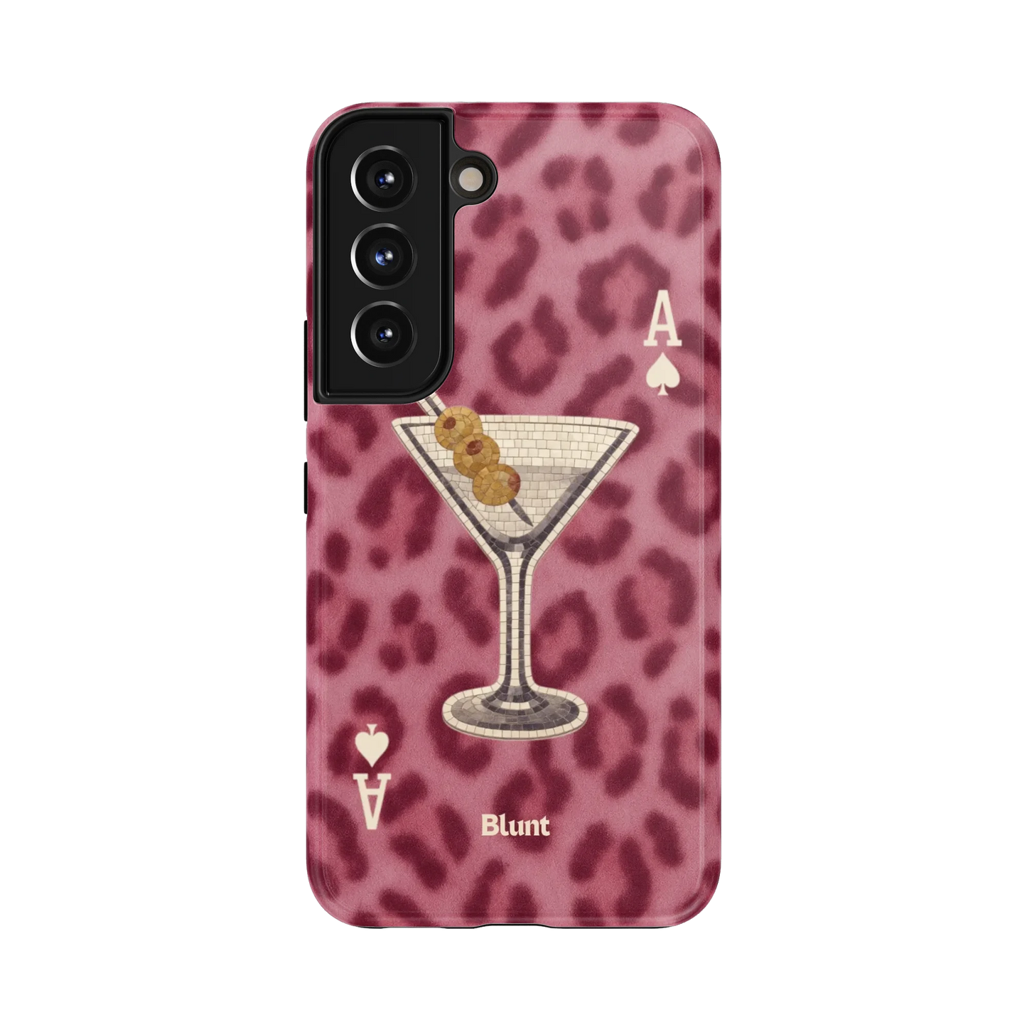 Pink Cheetah Dirty Martini Samsung Case
