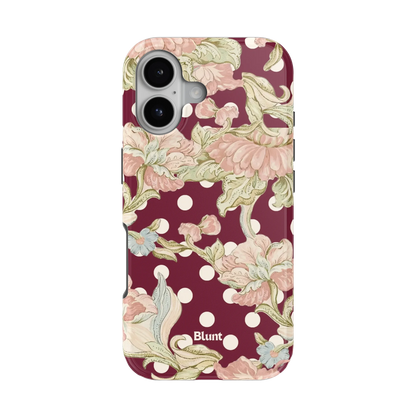 Floral Dottle iPhone Case