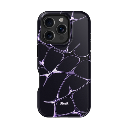 Violet Web iPhone Case