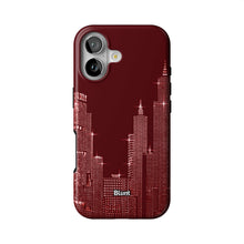 Crimson NYC Skyeline iPhone Case