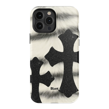 Onyx Cross iPhone Case