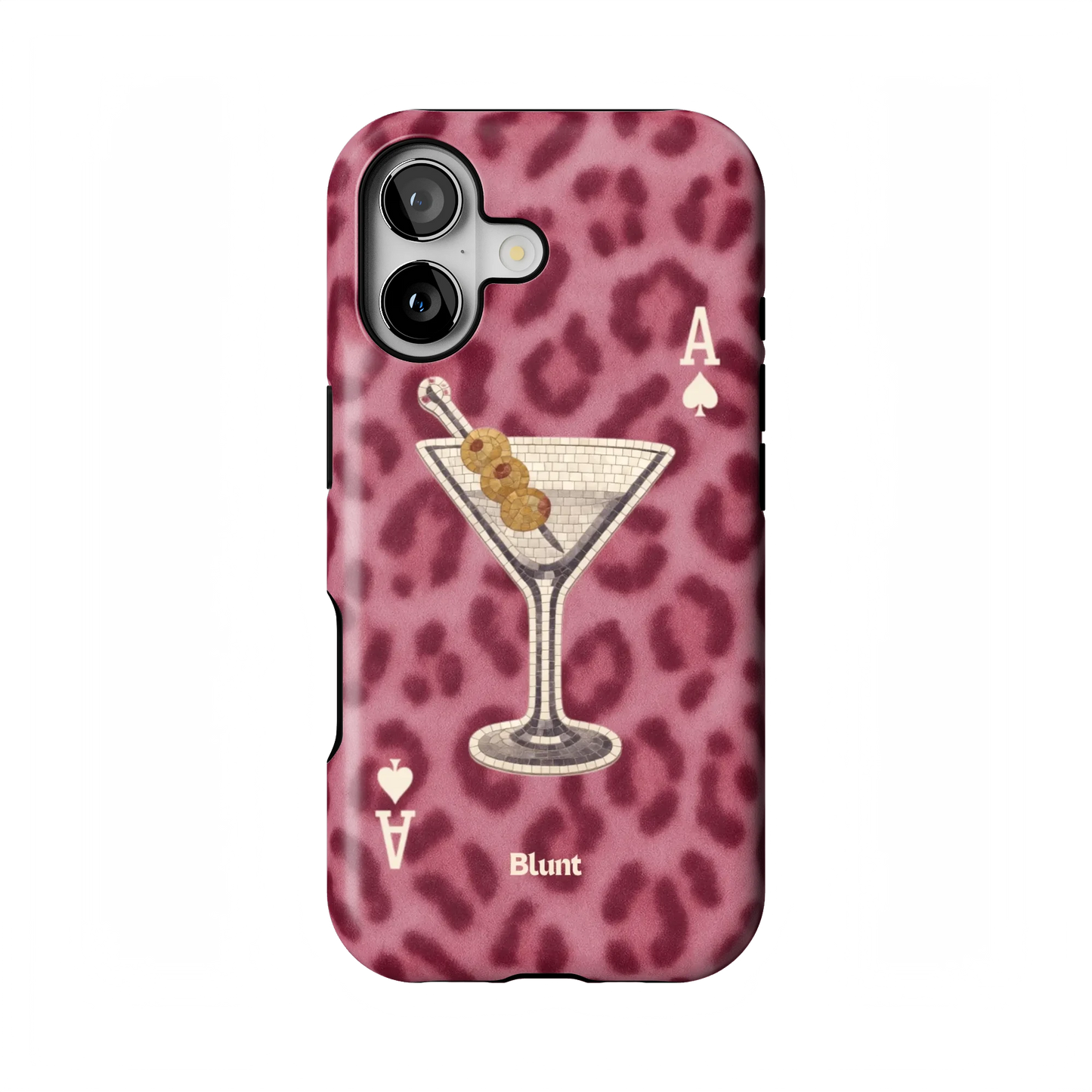 Pink Cheetah Dirty Martini iPhone Case