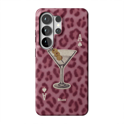 Pink Cheetah Dirty Martini Samsung Case
