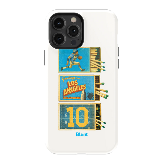 LA Coast Football iPhone Case