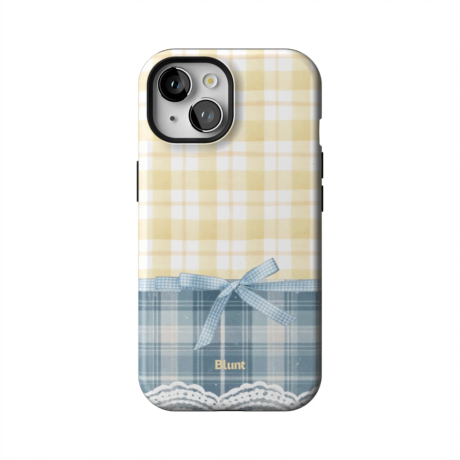 Blue-Lemonplaid-iphone-case-iPhone 15-1