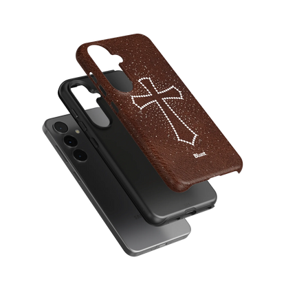 Brown-Diamara-samsung-case-Galaxy S24-3