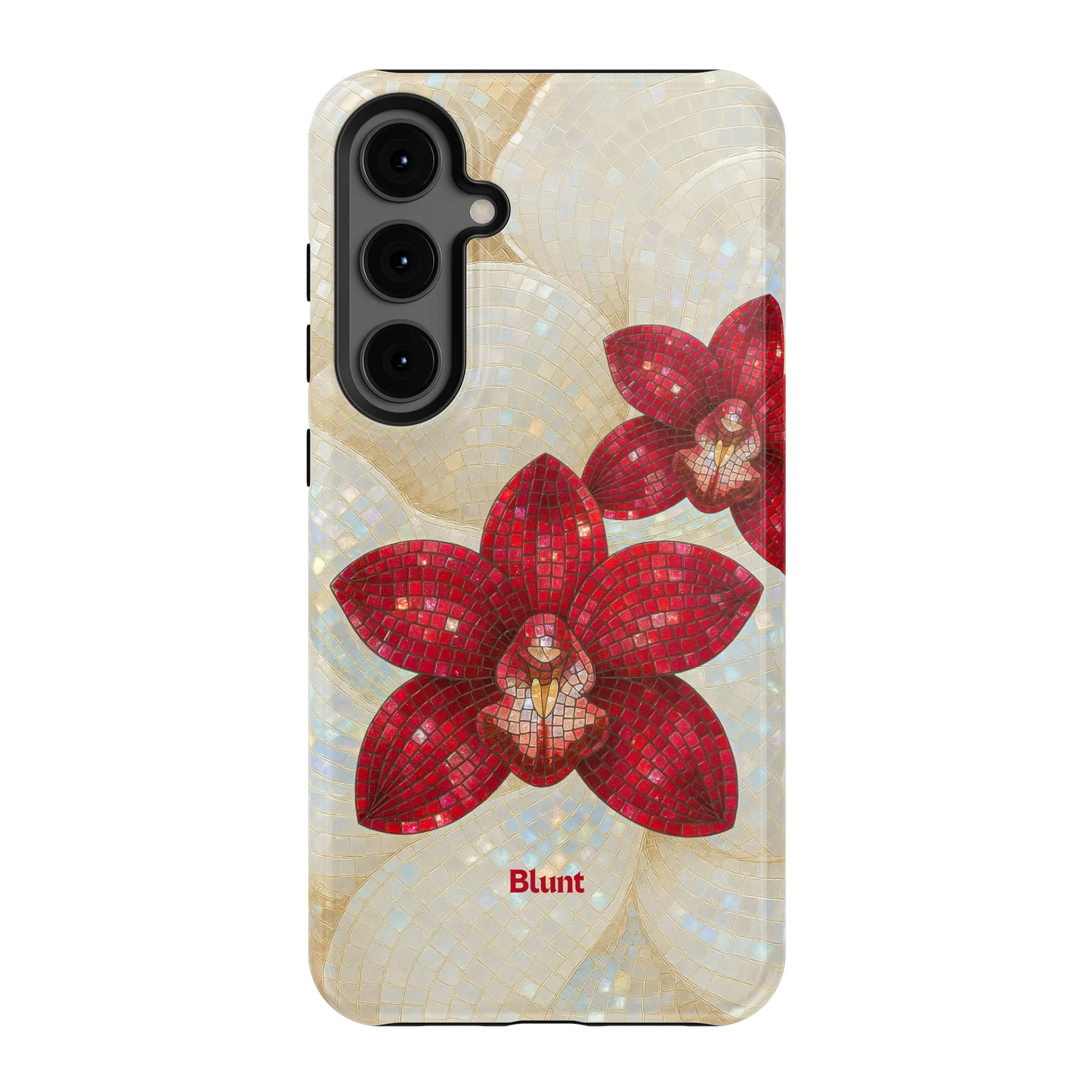 Crimson Orchid Samsung Case