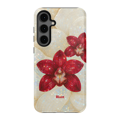Crimson Orchid Samsung Case