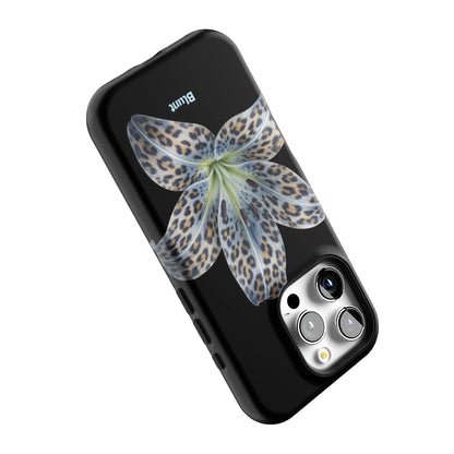 Blue-Leopard-Bloom-iphone-case-iPhone 16 Pro-4