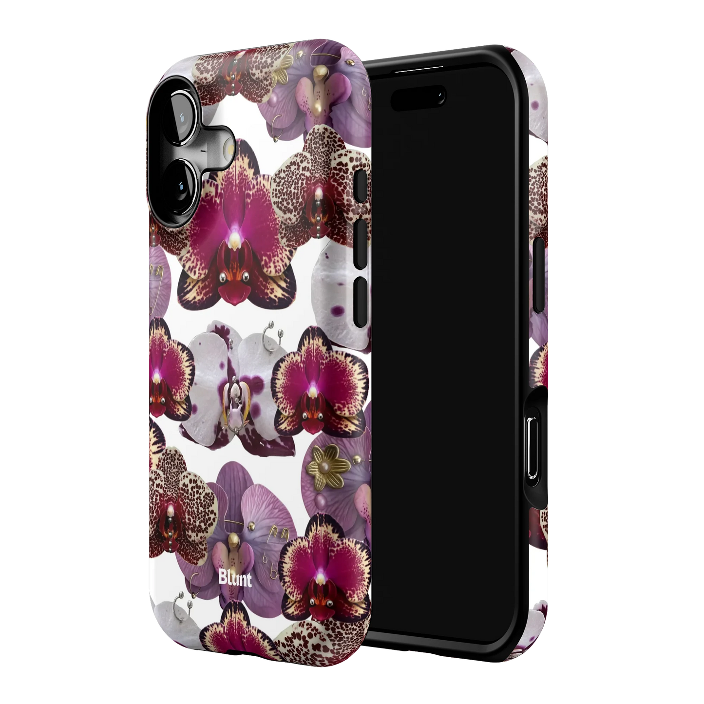 Botanical Orchid iPhone Case