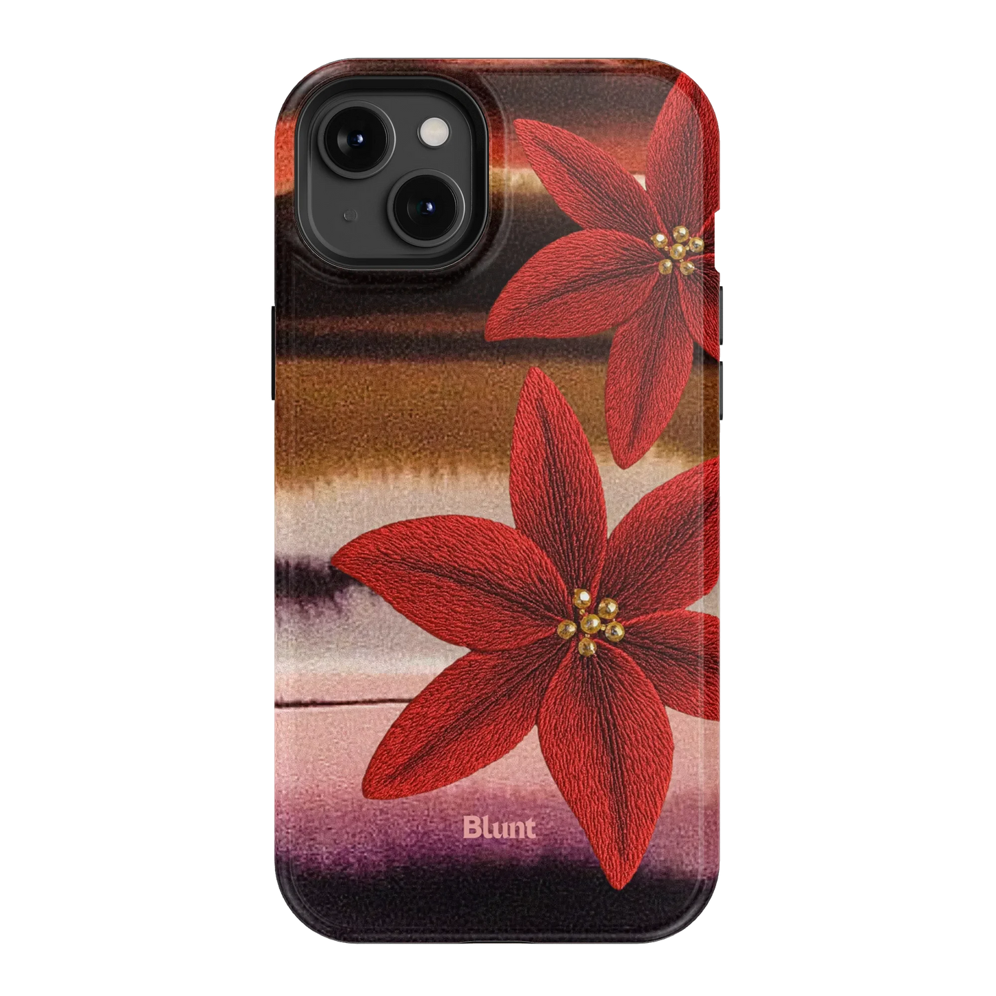 Crimson Bloom iPhone Case