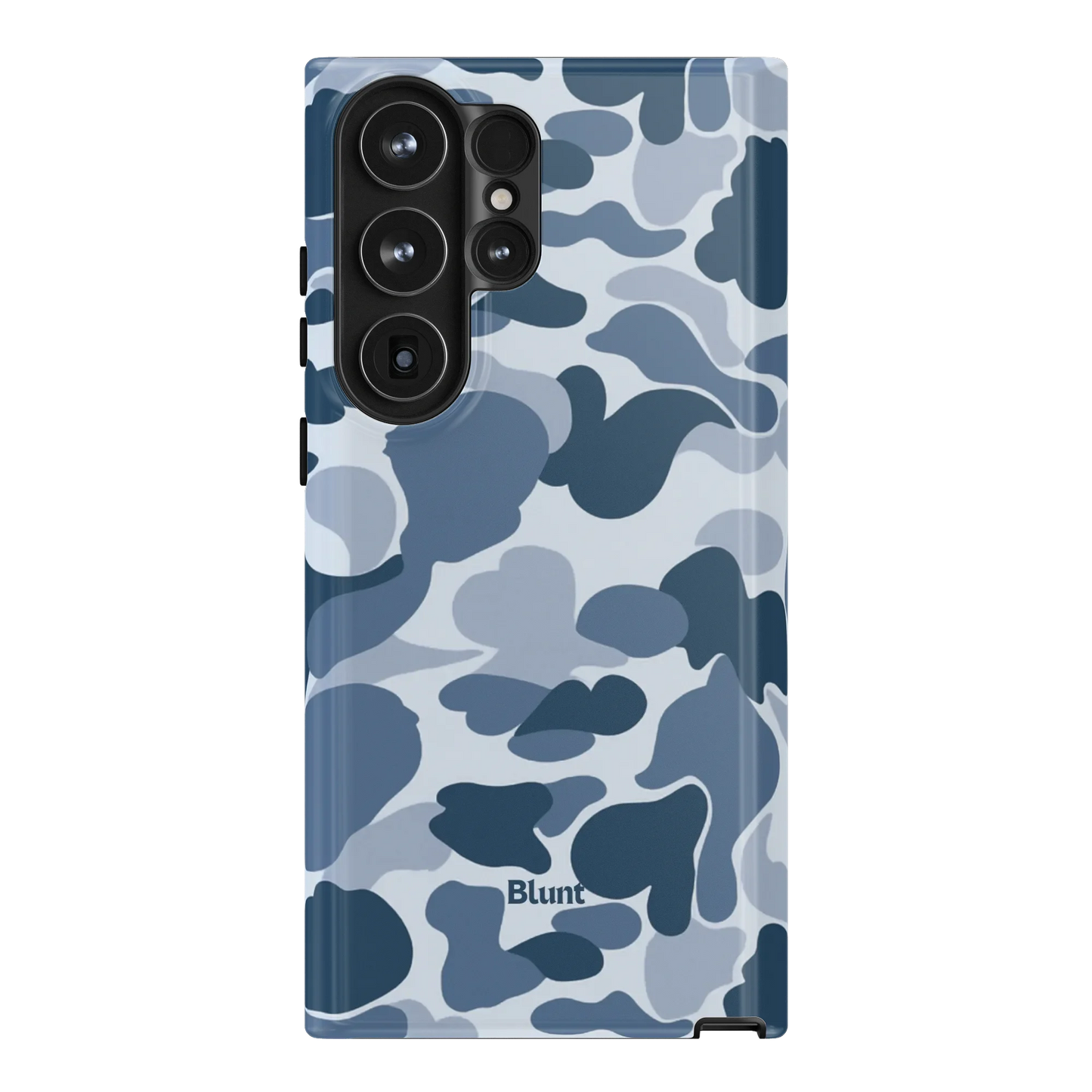 Bluish Camo Samsung Case
