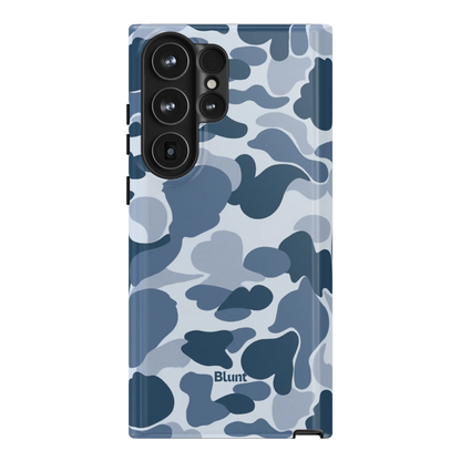 Bluish Camo Samsung Case
