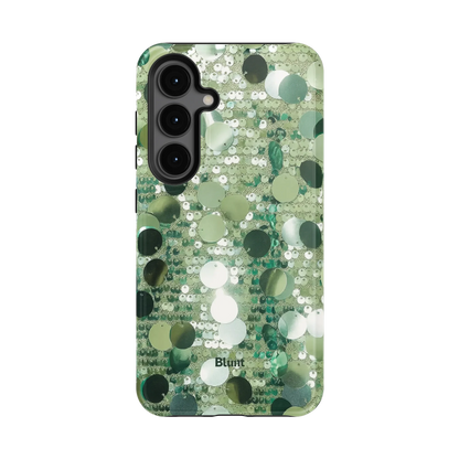 Sage Glitz Samsung Case