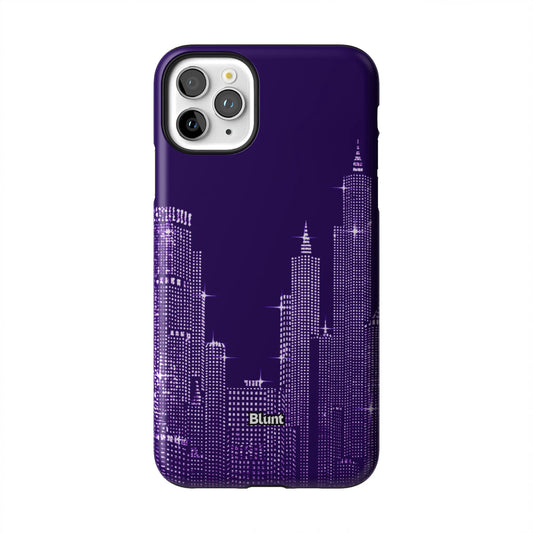 Purple-NYC--SKYELINE-iphone-case-iPhone 11 Pro Max-1