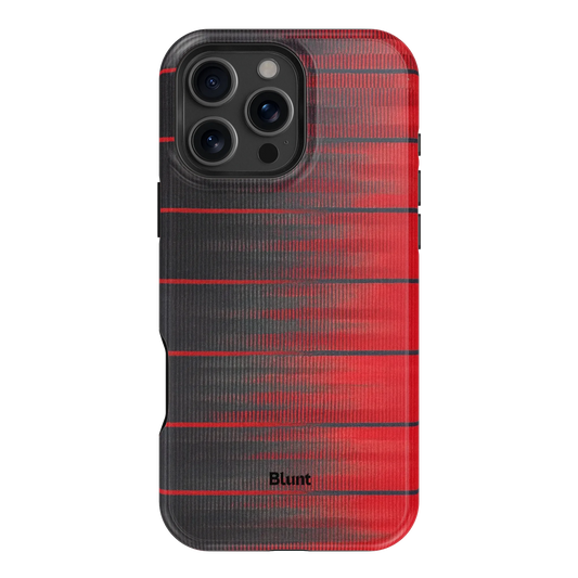 Crimson Stripe iPhone Case