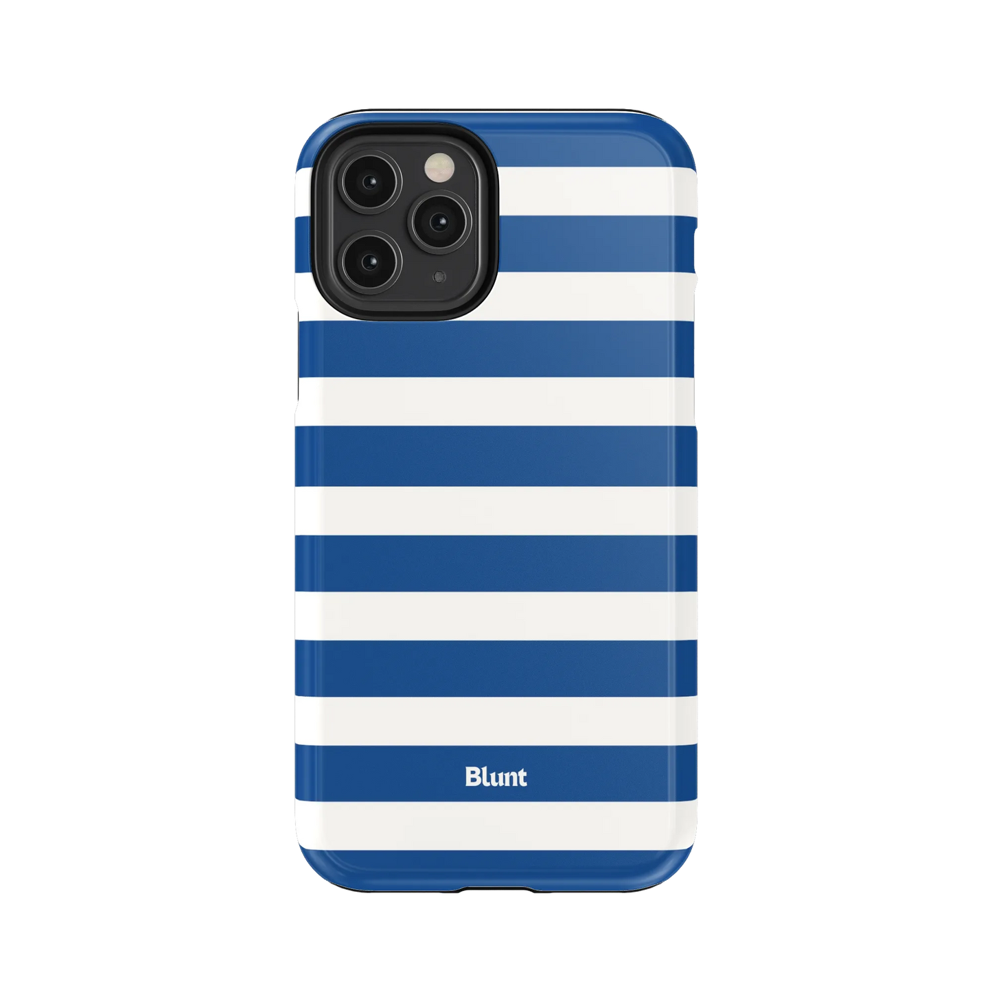 Navy Stripe iPhone Case