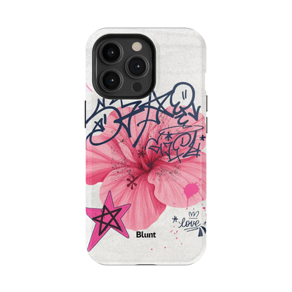 Grafitti Blossom iPhone Case