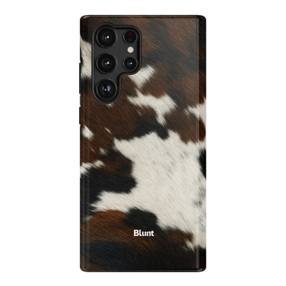 Chestnut Cowhide Samsung Case