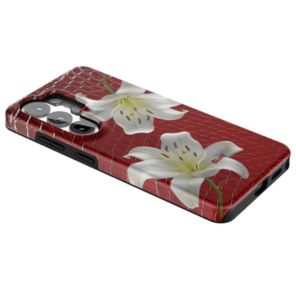 Crimson-Lily-samsung-case-Galaxy S26 Ultra-2