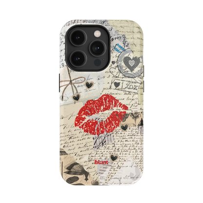 Vintage Kiss iPhone Case