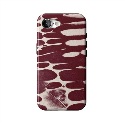 Crimson-Noir-Abstract-iphone-case-iPhone 16 E-1