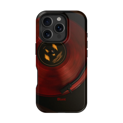 Crimson Echo iPhone Case