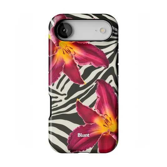 Zebra Lily iPhone Case