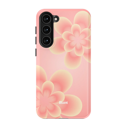 Peach-Petals-samsung-case-Galaxy S23 Plus-1