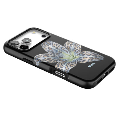 Blue-Leopard-Bloom-iphone-case-iPhone 17 Pro Max-2